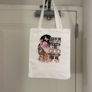 Custom-made canvas tote bag